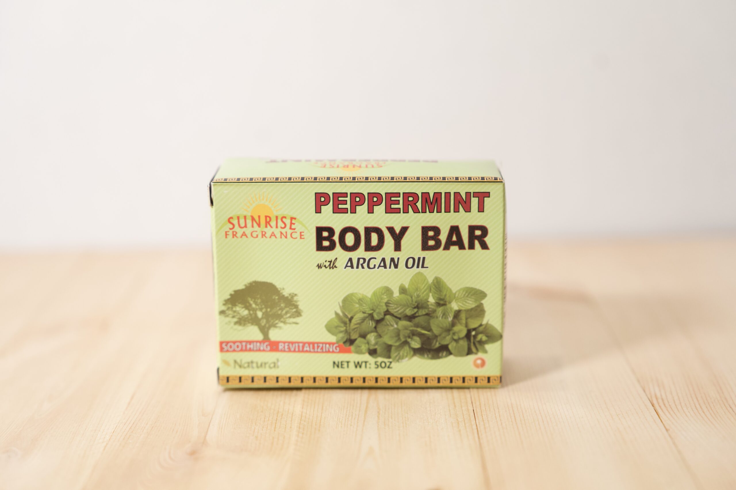 DSC03719 Peppermint Body Bar with Argan Oil - Image 1